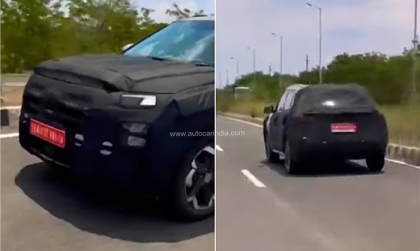 Hyundai Creta mới lộ ảnh chạy thử trên đường thực tế